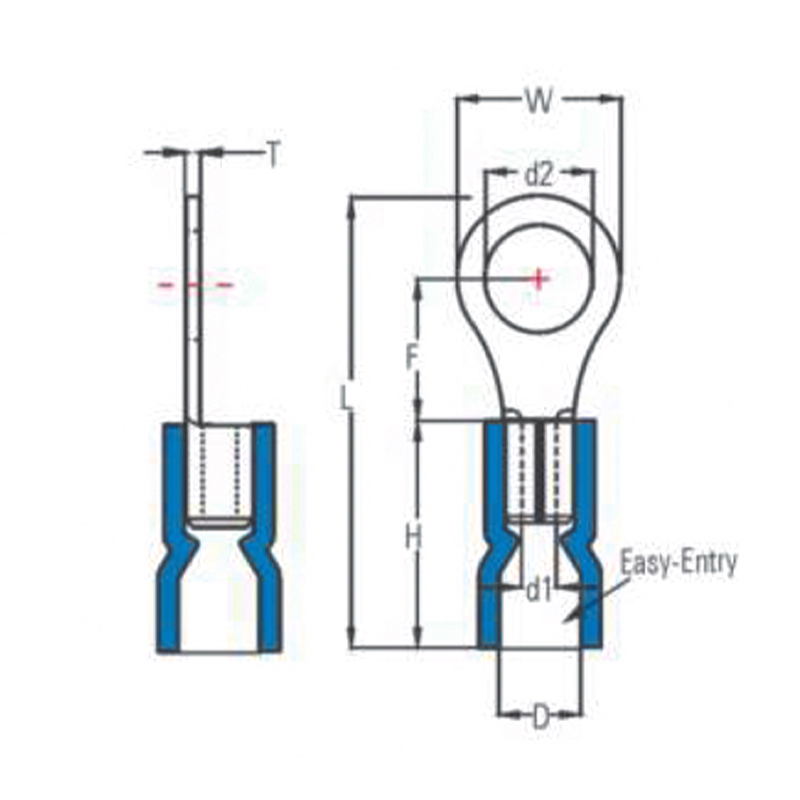 Round Pre-Insulated Terminal Easy Entry Type (TO-JTK Type)